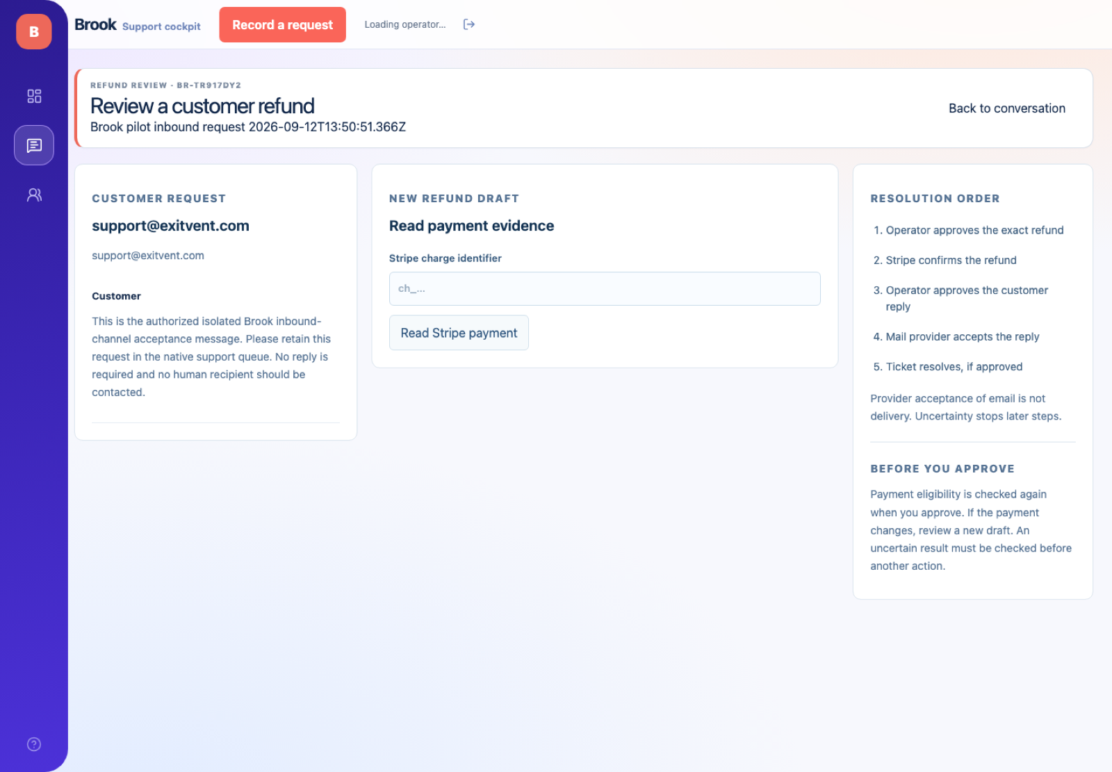 Brook screenshot 5: verification pilot 20260912 07 native inbound desktop