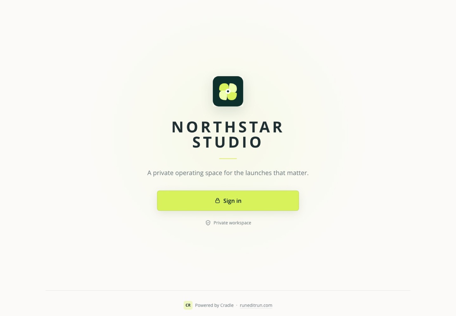 Cradle — product screenshot
