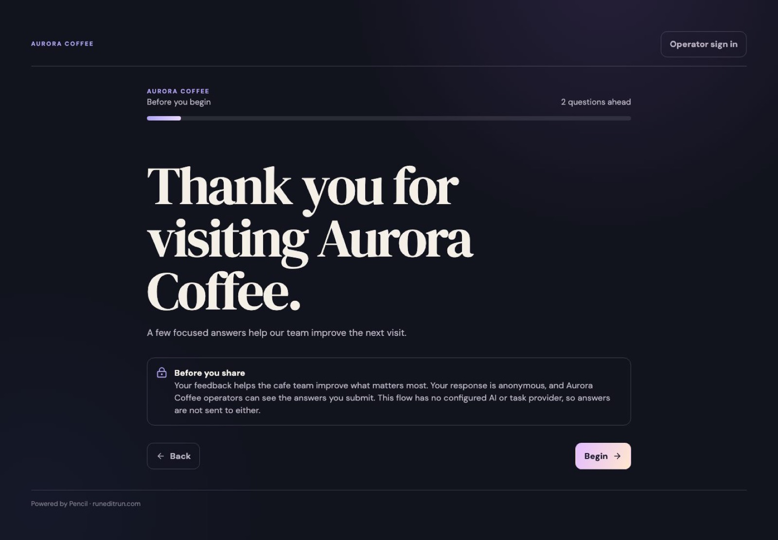 Pencil — product screenshot